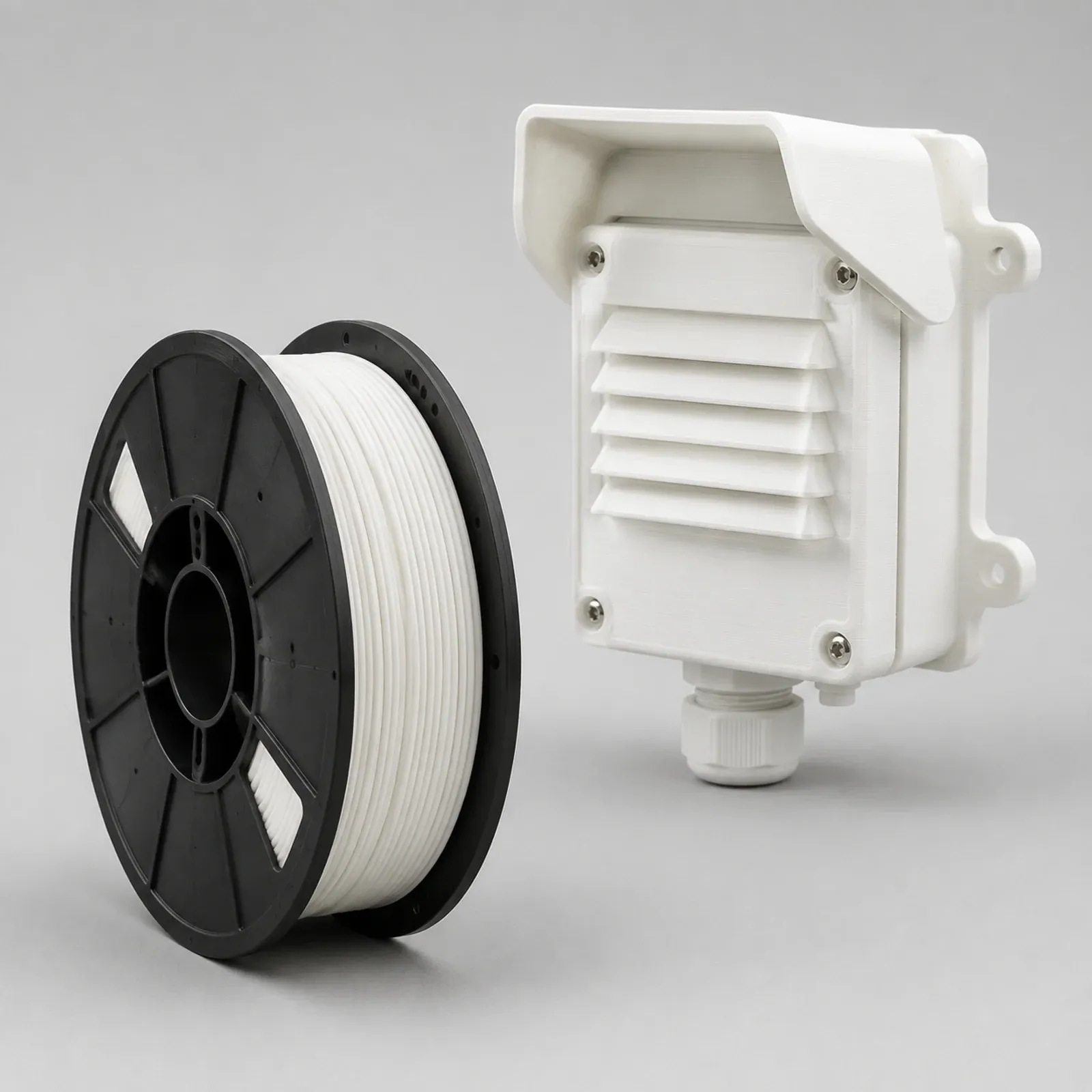 ASA filament and printed sample