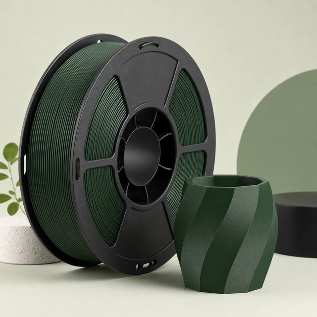 PC filament spool and complete printed sample