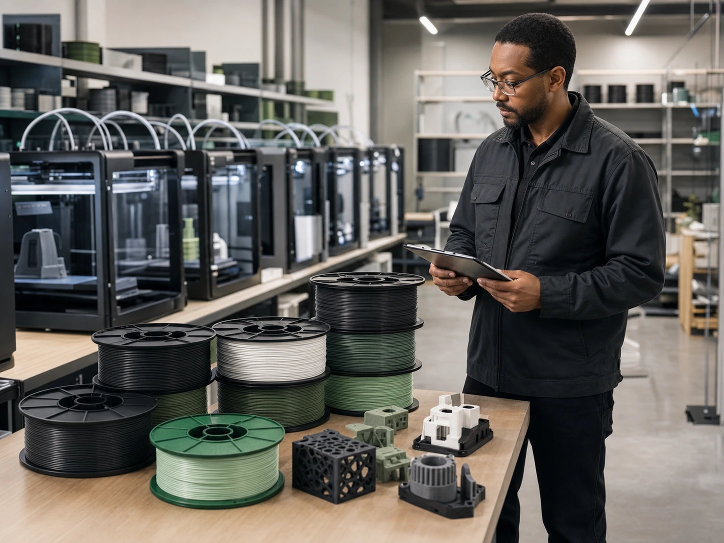 Print farms filament program