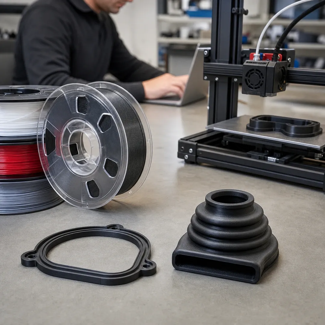 Neutral 3D-printing filament program example 10