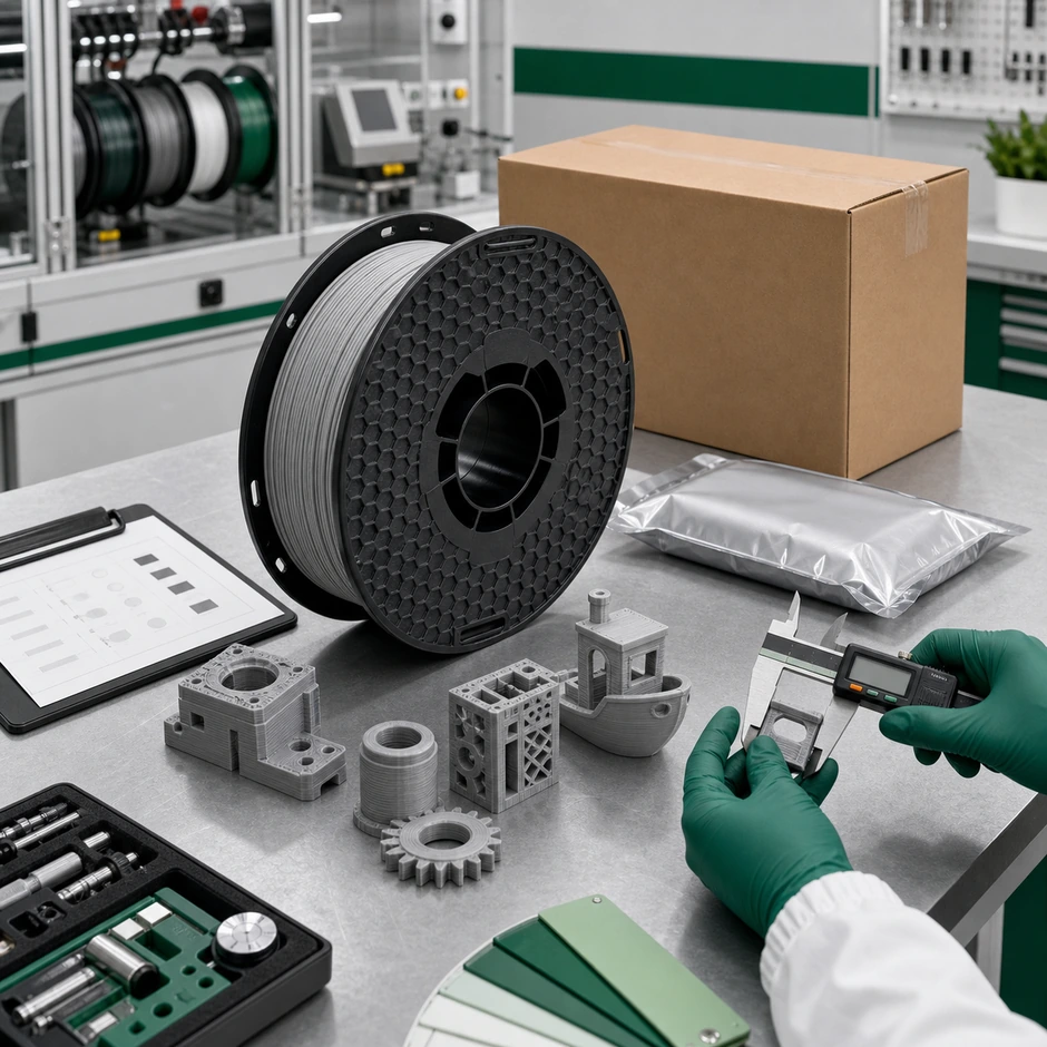Illustrative spool and packaging review