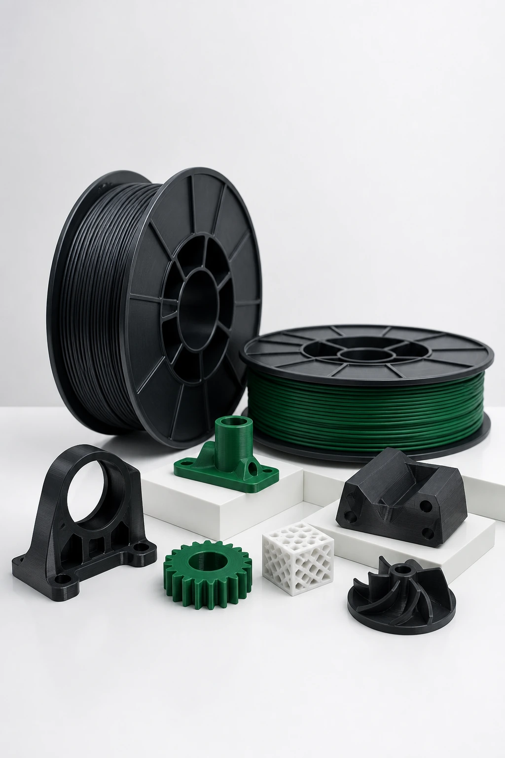 3D-printed application/reference part shown as neutral assortment-review reference 01; exact use is not established