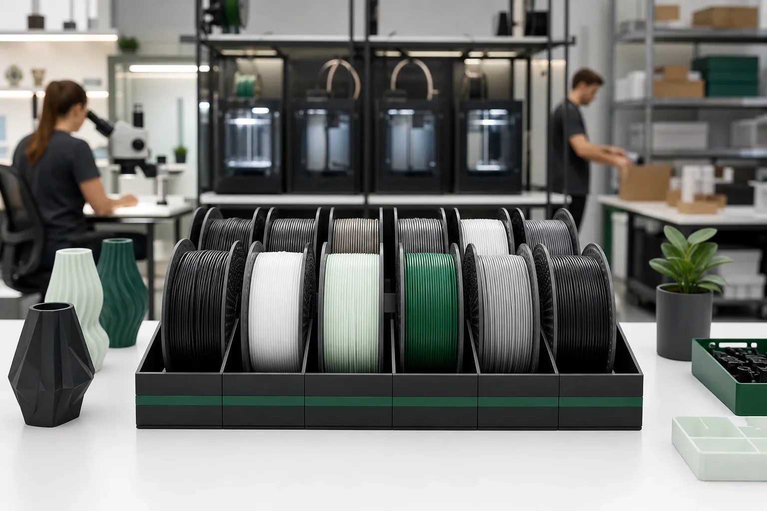 Art Sculpture shown in an unbranded education 3D-printing workflow