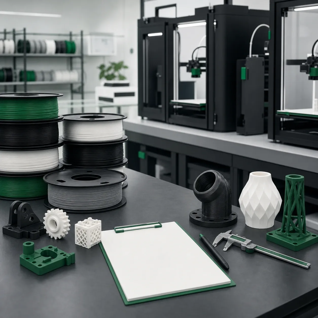 Neutral education 3D-printing program scene: printer fleet review