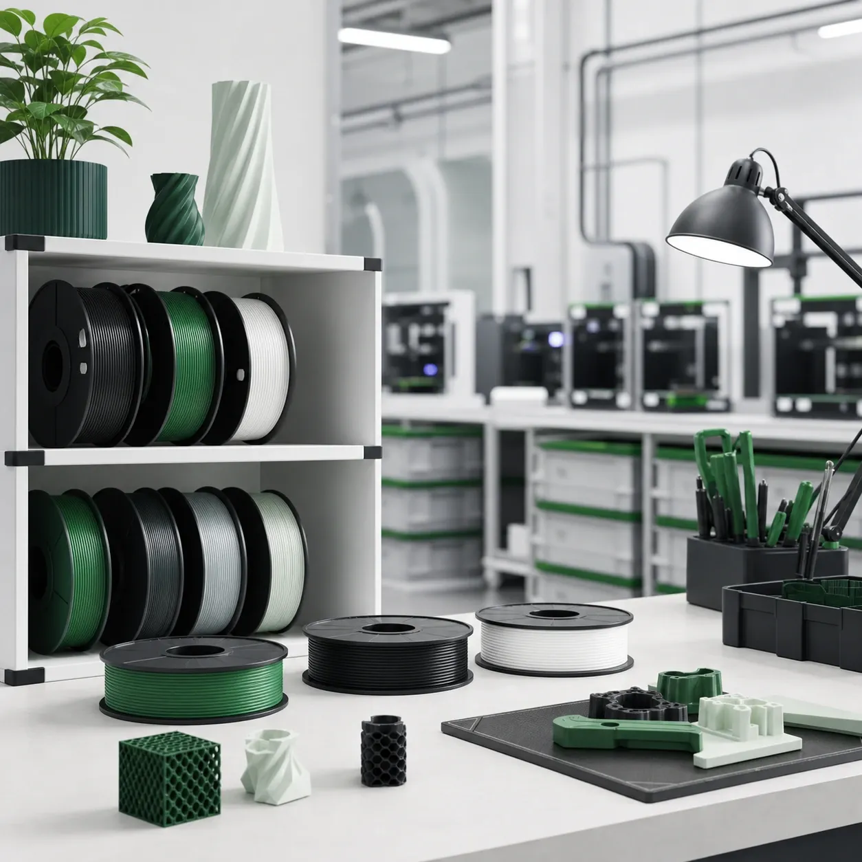 Neutral education 3D-printing program scene: mechanism study