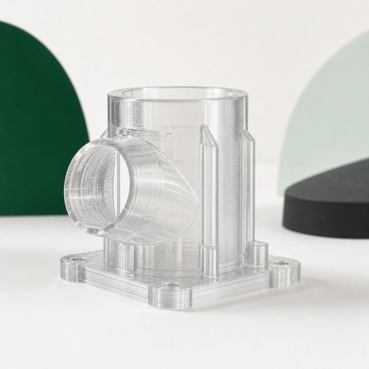 Transparent-direction PC visual reference for seam review in a neutral 3D-printing workflow.