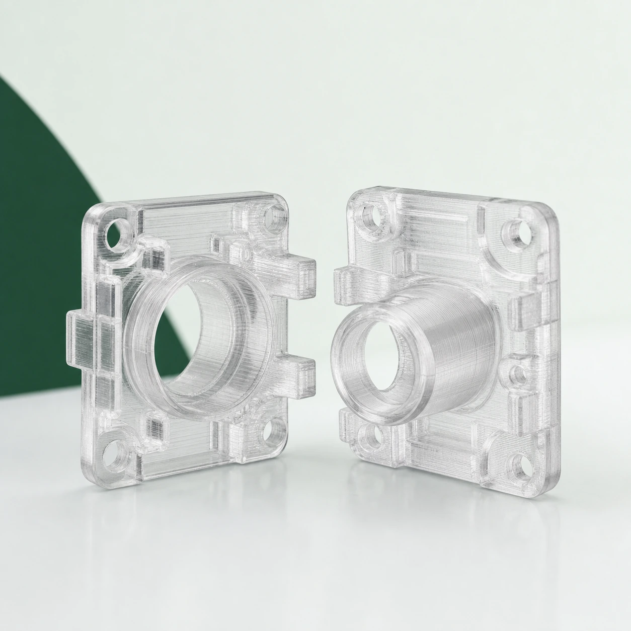Transparent-direction PC visual reference for mating interface pair in a neutral 3D-printing workflow.