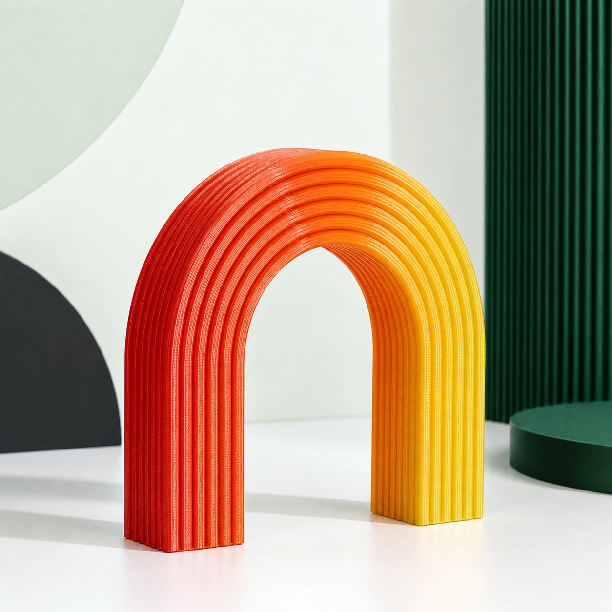 PLA Basic Gradient physical effect sample review