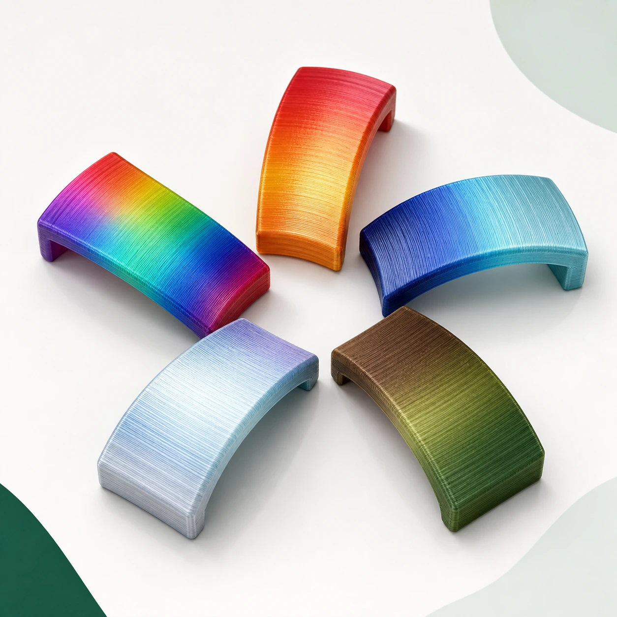 PLA Basic Gradient physical effect sample review