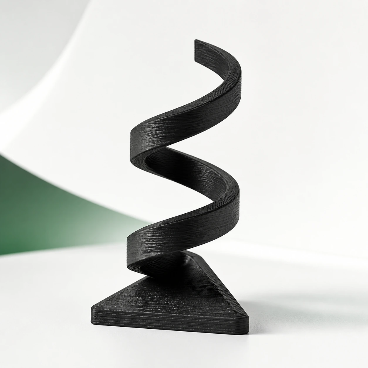 PLA-CF Black 3D-printed market color reference