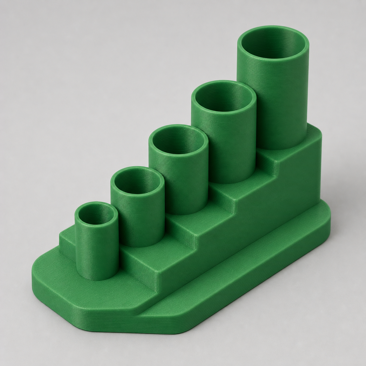 Green PLA Basic multi-height organizer reference