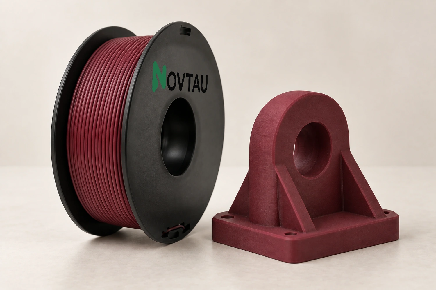 PLA-CF material and appearance reference