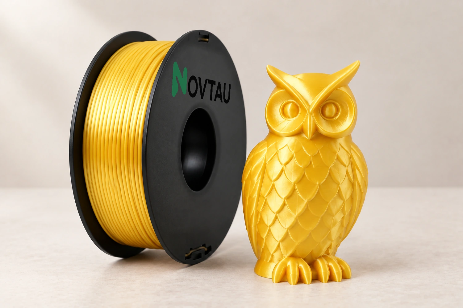 PLA Silk+ material and appearance reference